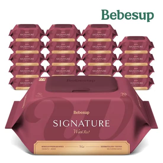 베베숲 시그니처 위드레드 70매 캡 20팩  19,866원 초핫딜