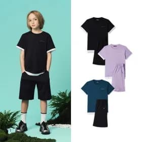 블랙야크키즈 26년SS신상 레이어드반팔5부세트 22,320 유클 무배