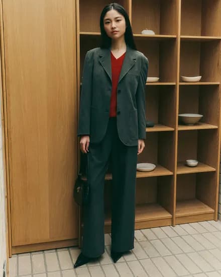 셀렙샵에디션 레이어드 배색 셔츠자켓 29,000원