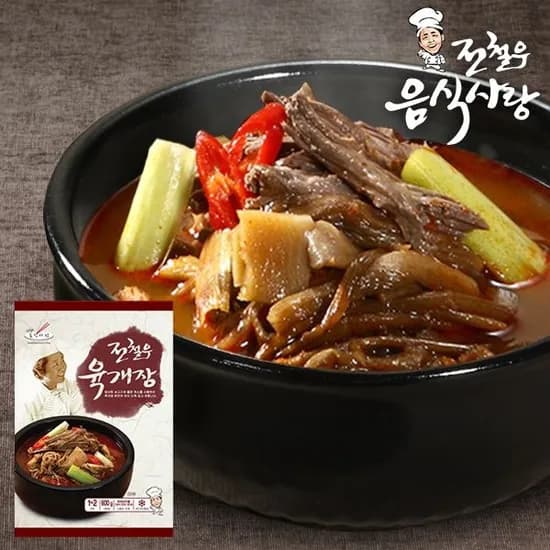 전철우 육개장 600g 4팩 9,190원 무배