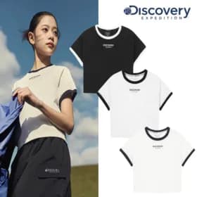 디스커버리키즈 여아 냉감 세미크롭 반팔티셔츠 20,000원 3만무배