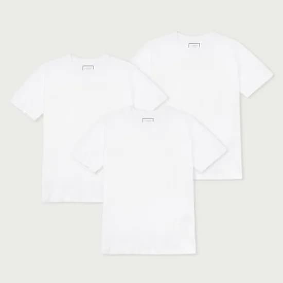 헹텐 레이어드 순면 반팔티 3PACK 8,410원