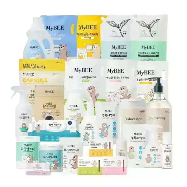 마이비 순한세제유연제 4팩+4팩(총8팩 8.4리터) 23,400원 무배