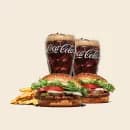 버거킹 불고기와퍼주니어 + 와퍼주니어 + 콜라R + 콜라R + 프렌치프라이R 8,000원