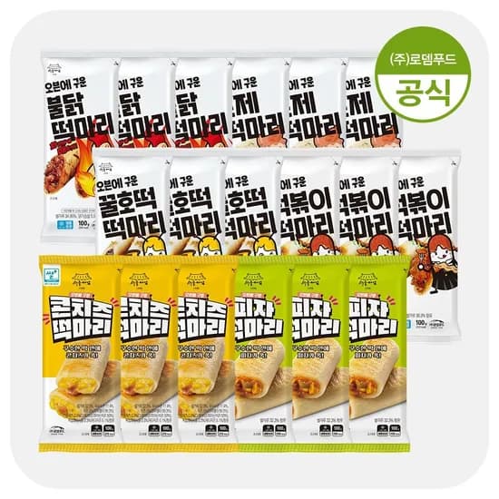 서울마님 떡마리 100g X 18개 22,870원 무배