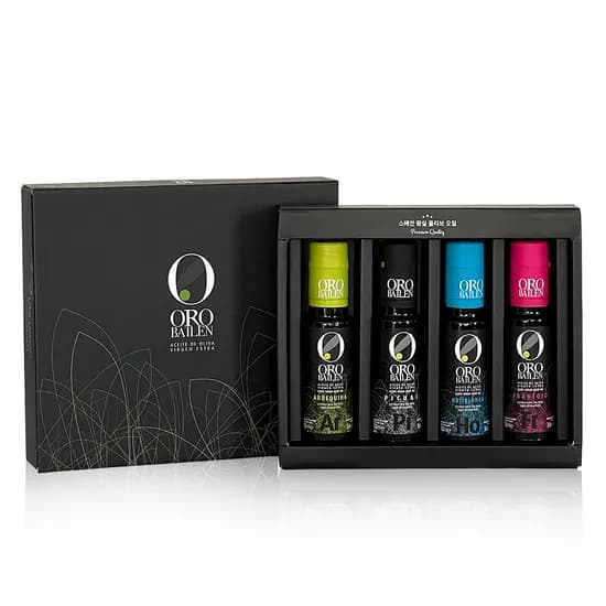 오로바일렌 엑스트라버진 올리브오일 100ml 4종 선물세트