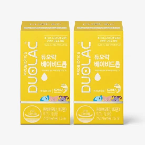 듀오락 유산균 베이비드롭 프로바이오틱스 플러스 비타민D 2개 36,720원