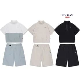 폴햄 키즈 반팔 아노락 상하세트 쿠폰가 22800원 무배