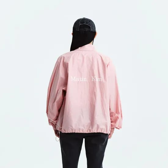 마뗑킴 로고점퍼 핑크 95200원