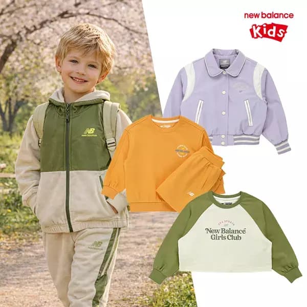 뉴발키즈x슈펜키즈 티셔츠/셋업/스커트/신발 9,900원부터 무배