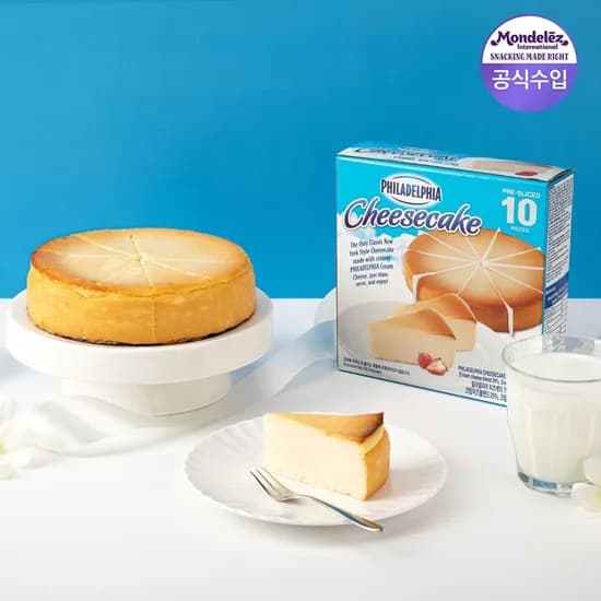 필라델피아 치즈케익 28oz (플레인 or 오레오 선택) 19,440원