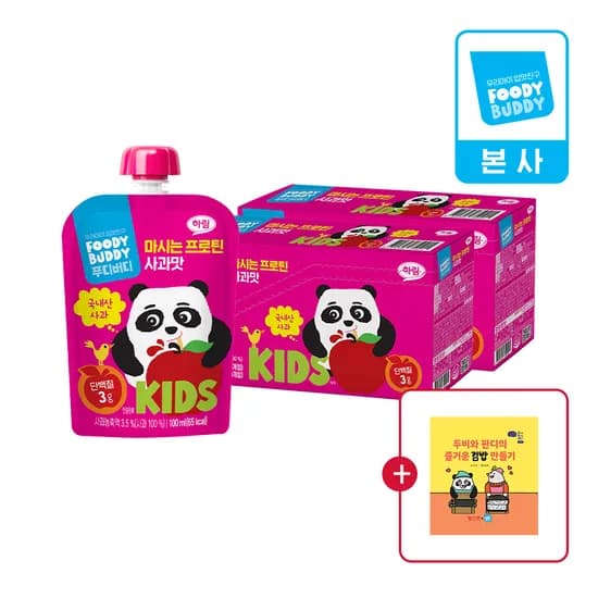 푸디푸디 마시는프로틴 사과맛 100ml 20개+빨강라면 19,900원