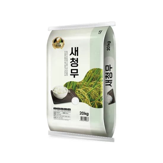더프레쉬 새청무쌀 20kg 특등급