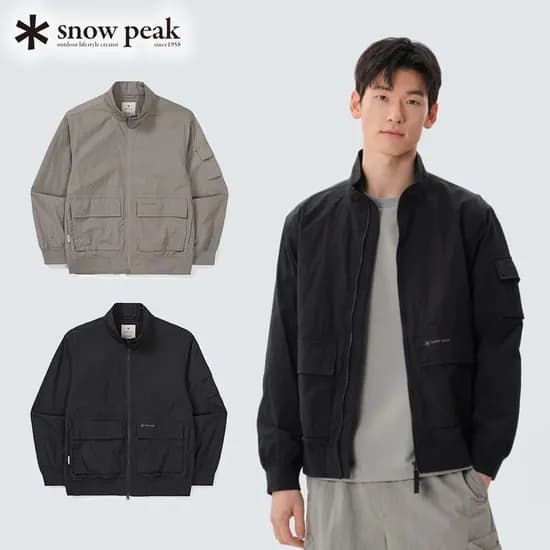 스노우피크 트월론 봄버 자켓