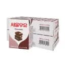 서울우유 초코 멸균우유 200ml 24입+24입 (2박스) 무배 28,900원