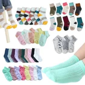 아동 미끄럼방지 골지양말 5+랜덤1 & 10% 쿠폰 5,310원부터