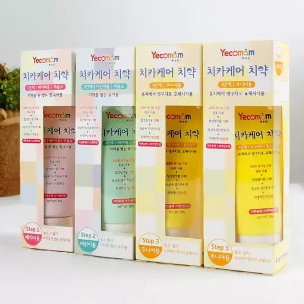 예꼬맘 어린이 치약 60g x 4개 9670원 무배