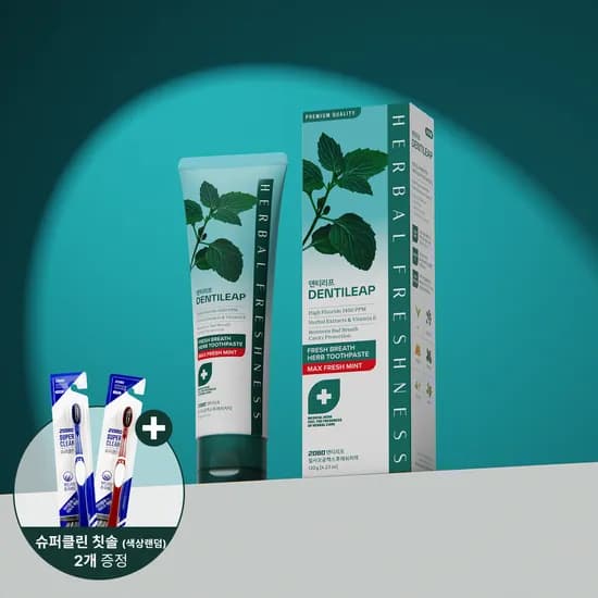 덴티리프 맥스후레쉬 구취케어 치약 120g 4개 6,760원 무배 체험특가 초핫딜