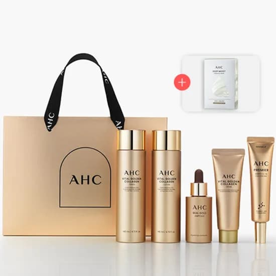 AHC 바이탈 골든콜라겐/블랙 캐비어 스킨케어세트 택1(+마스크10ea 증정) 24,560원