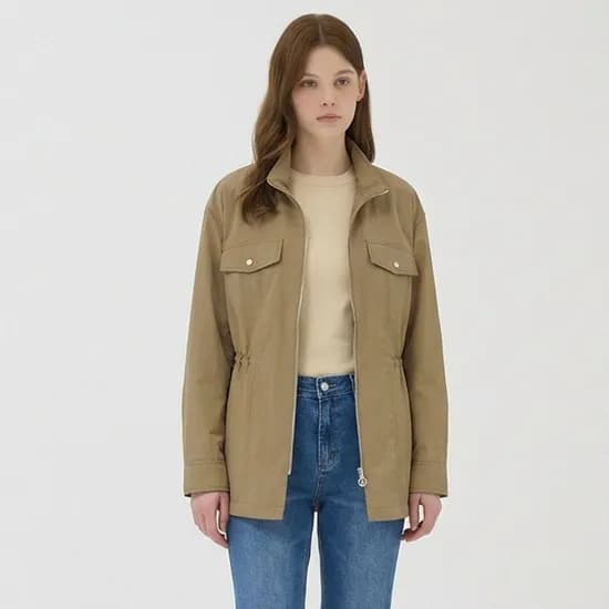 더 레노마 하이넥 스트링 집업 점퍼 28,240원