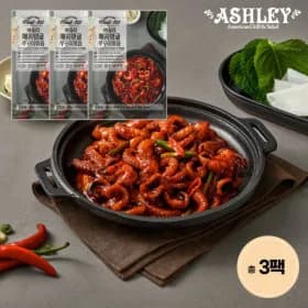 애슐리 매콤탱글 쭈꾸미볶음 300g 3팩 총900g 20,900원 무배