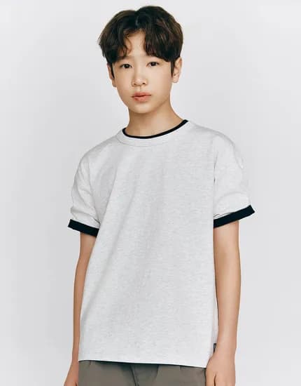 지오다노주니어 기본 반팔티 2장 16,600원 무배