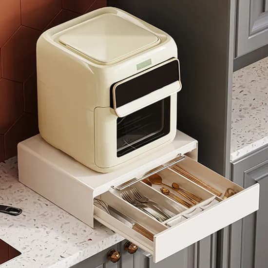 2단 서랍 전자레인지 선반