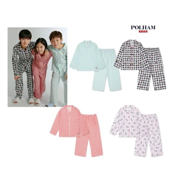 폴햄 키즈 디즈니 레이온 긴팔 파자마 16130원