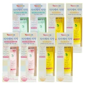 예꼬맘 어린이 치약 4개  9500원