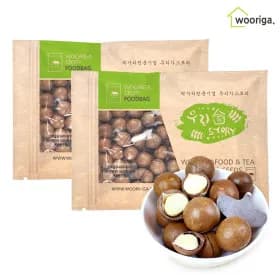 통 껍질 마카다미아 1kg+1kg 29,900원