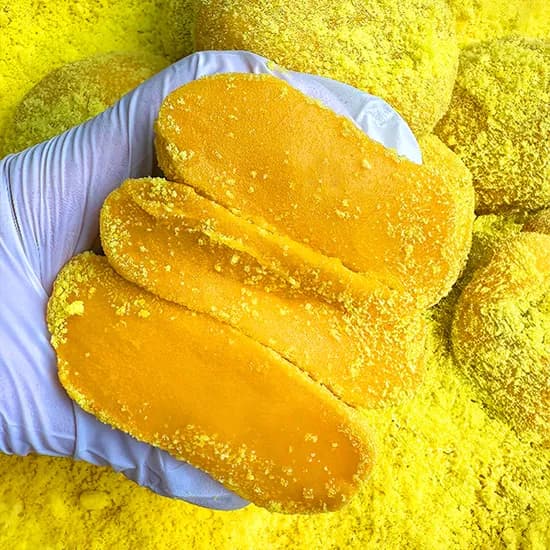 하람떡방 단호박 인절미 1kg 카스테라 가루 150g 포함 1박스