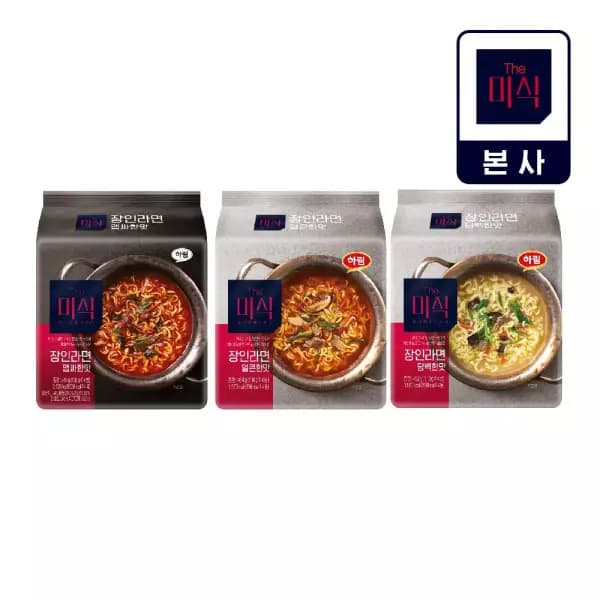 더미식 장인라면 12봉