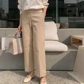 코코블랙 굿스판 일자 면팬츠 28,000원