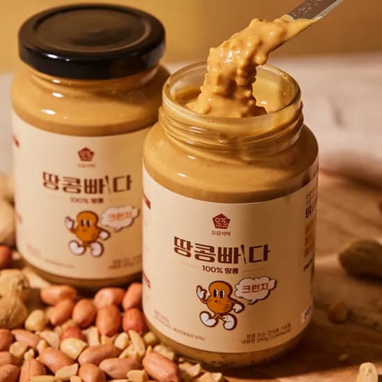 오감식탁 땅콩빠다 스무스260g1개+크런치260g1개11,900원