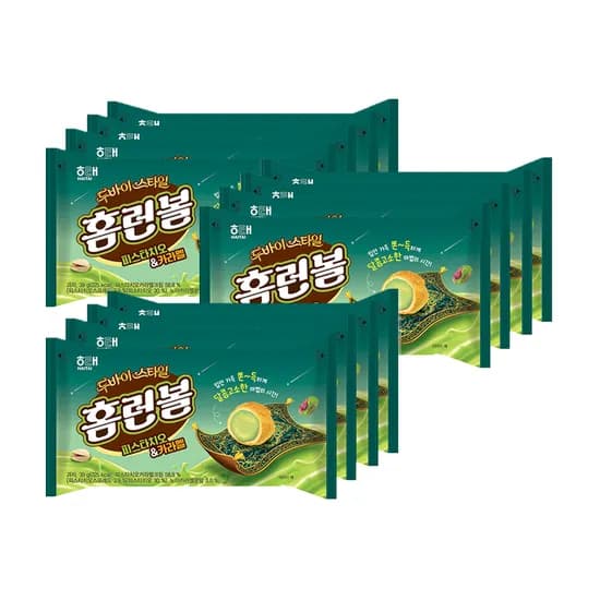 해태 홈런볼 피스타치오&카라멜 12개 15,700원 무료배송