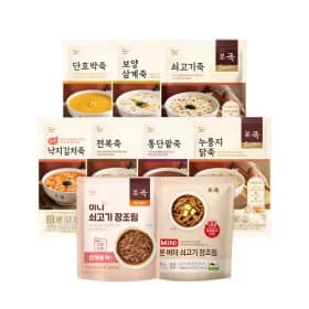 본죽 미니 본 쇠고기 장조림 70g 10팩 21,240원 (무배)