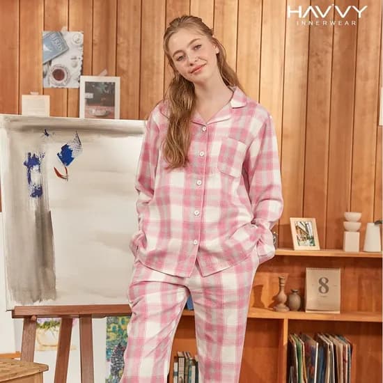 부드러운 플란넬 잠옷 상하세트 9970원 무배