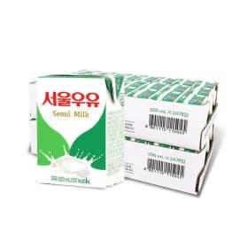 서울우유 멸균우유 200ml 24입+24입 (2박스) 유클 23900원 무배