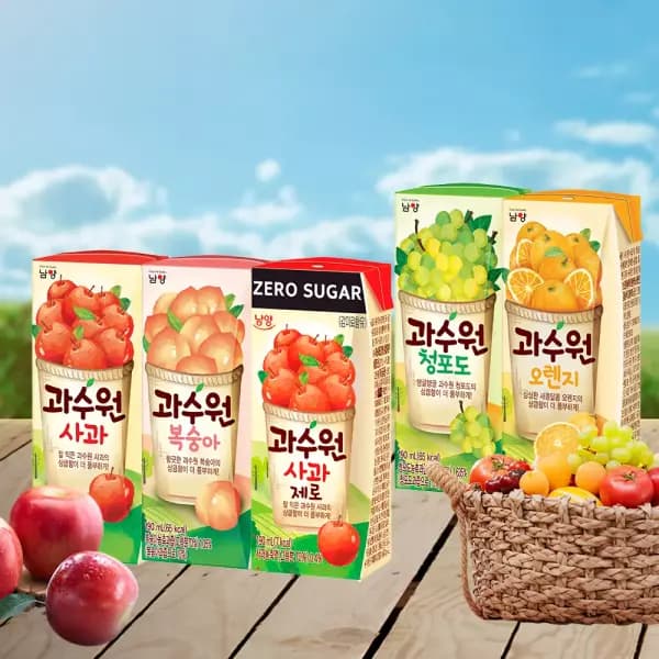 남양 과수원 190ml 24팩+24팩 12500원