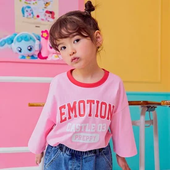 캐치티니핑 핑크 프레피 7부 티셔츠 4,830원 (3만이상 무배)