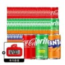 코카콜라 + 스프라이트 + 환타 190ml 90캔  + 코카콜라 탁상시계 카드 무배 31910원
