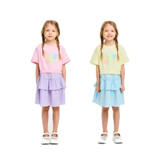 베네통키즈 레인보우 캉캉 원피스 43,620원 무배