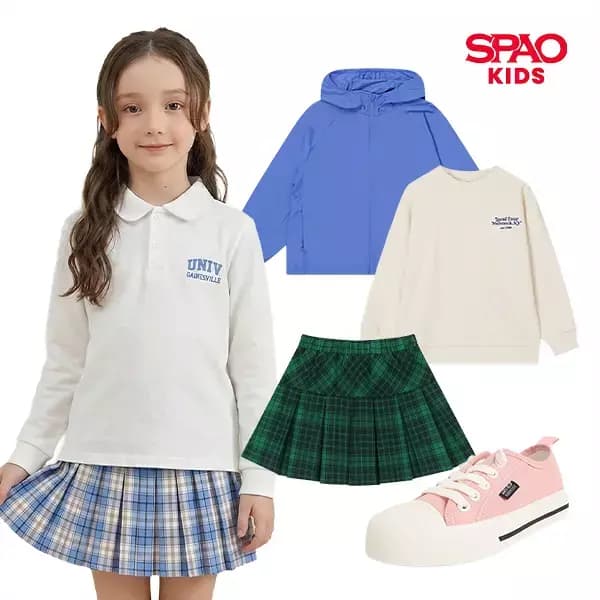 스파오키즈 아노락/티셔츠/원피스/스커트 외 BEST 8.090원 무배