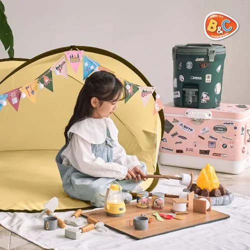 리얼캠핑 원터치 텐트 놀이세트 34,435원