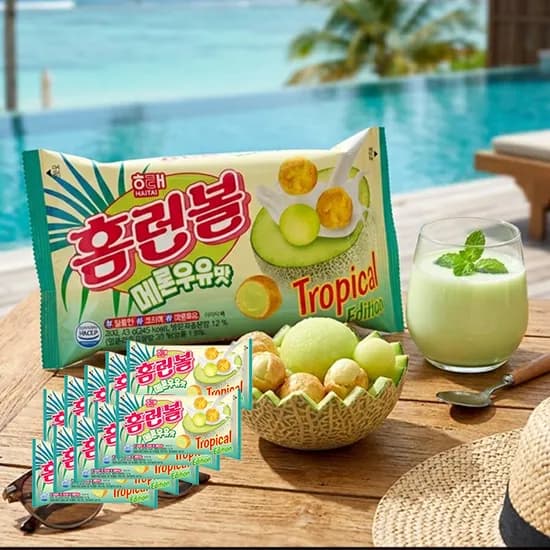 홈런볼 메론 우유맛 10팩 9900원 임박특가 26.06.11