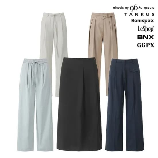 베이직 스트레이트 슬랙스 롱 팬츠 9,900원 균일가 무배