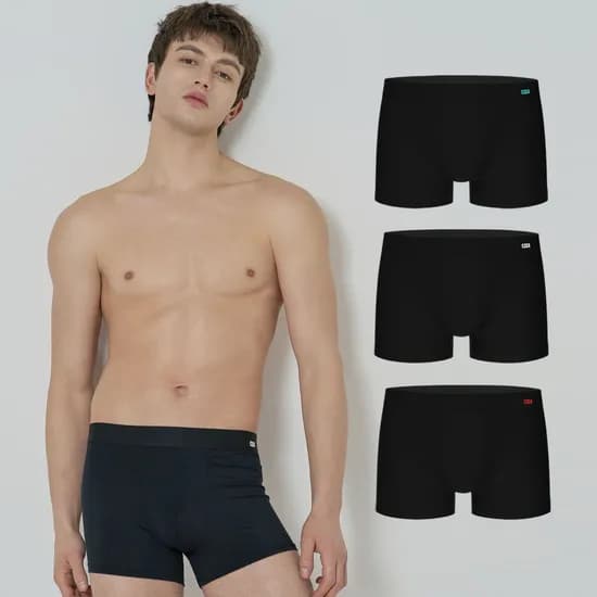 비와이씨 모달 90% 블랙 드로즈3장세트 13980원 무배