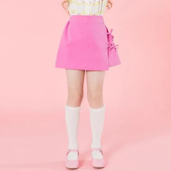 아이러브제이 테일리 리본 랩스커트 팬츠 19,250원