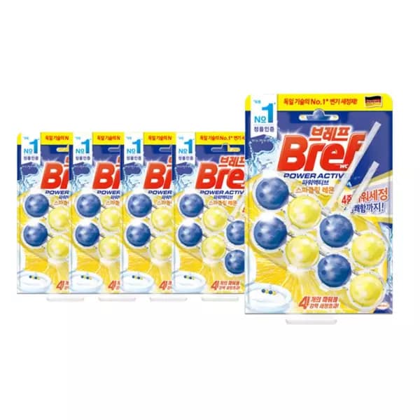 브레프 파워액티브 레몬향, 2입, 5개 11,770원(티멤,카페머니)