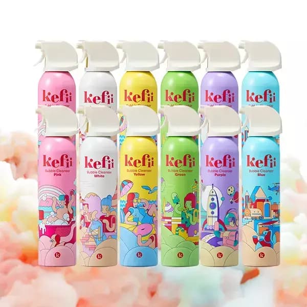 케피 버블클렌저 200ml 6컬러 2세트